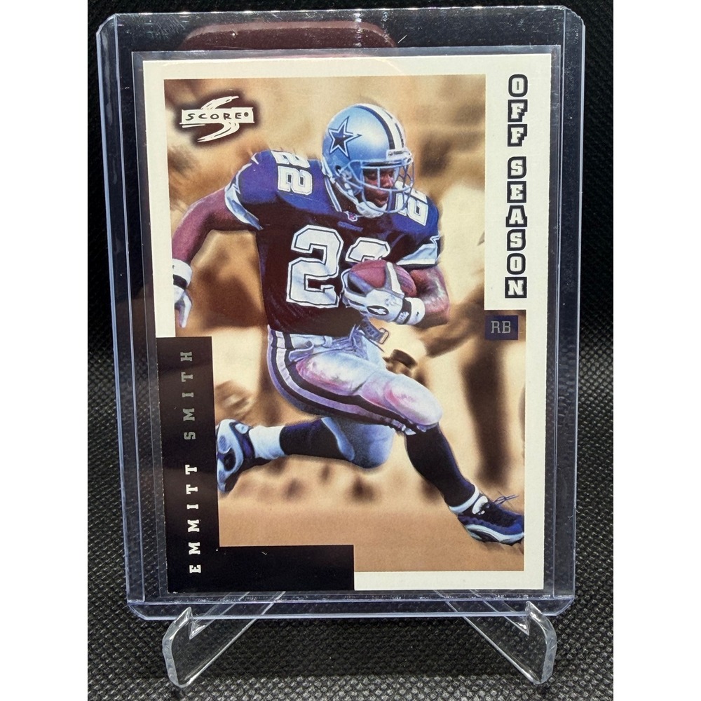 1998 Score Off Season Emmitt Smith Dallas Cowboys Card 261 RB Pinnacle